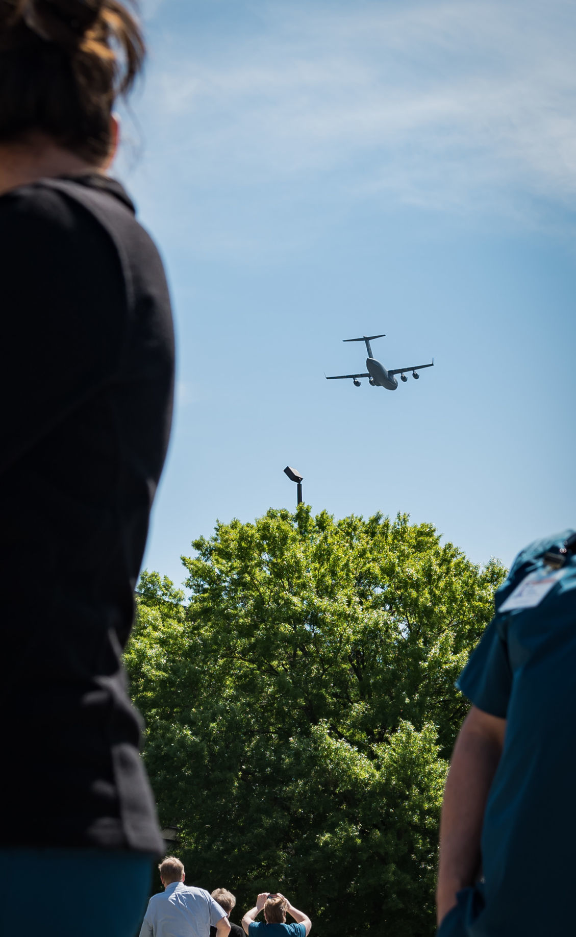 COVID-19 NC Air National Guard Flyover